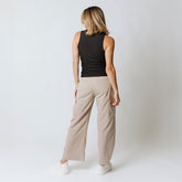 Audrey Cargo Trouser, Cobblestone