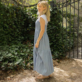 Cabo Midi Dress, Dusk Blue