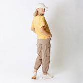 Boss Tee, Mustard/Ivory