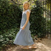 Cabo Midi Dress, Dusk Blue