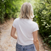 Newport Cotton Tee, Sugar