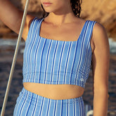 Captain Stripe Olivia Swim Crop