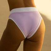 Bleacher Almost Cheeky Midi Bottoms, Lavender