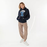 BYU Relaxed Hoodie, Navy - Y Cougar