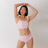 Ballet Pink Bella Crop Top