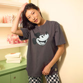 Disney Mickey Unisex Tee, Charcoal