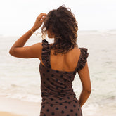 Bella Tankini, Black Cocoa Dot