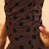 Bella Tankini, Black Cocoa Dot