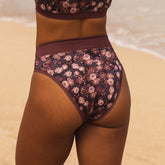 Bleacher Almost Cheeky Bottoms, Walnut Micro Floral