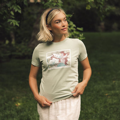 Disney Alice In My World Baby Tee, Mint