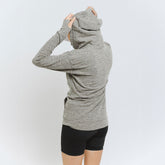 Utah Campus Zip-Up, Heather Grey