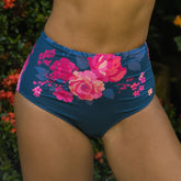 Suva Floral High-Waisted Bottoms