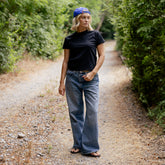 Laguna Cotton Tee, Black