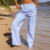 Slip On Trouser, Sand Bar Blue