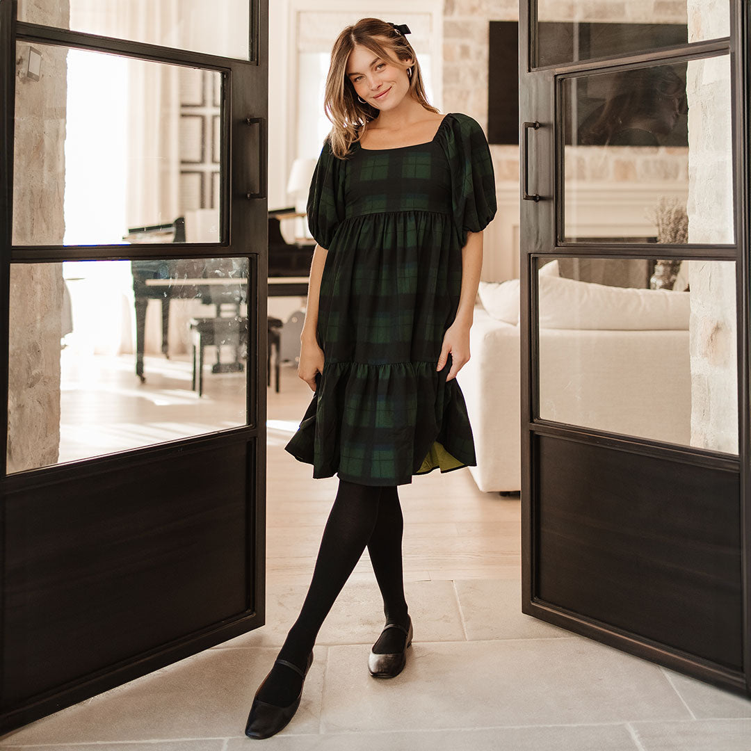 Middleton Dress, Mistletoe Middleton Dress, Mistletoe