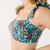 Costa Floral Bella Crop Top