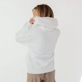 BYU Relaxed Hoodie, White - BYU