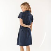 Vineyard Dress, True Blue