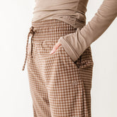 Audrey Trouser, Cinnamon Check