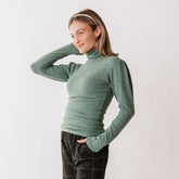 Tatum Turtleneck, Dusk Green