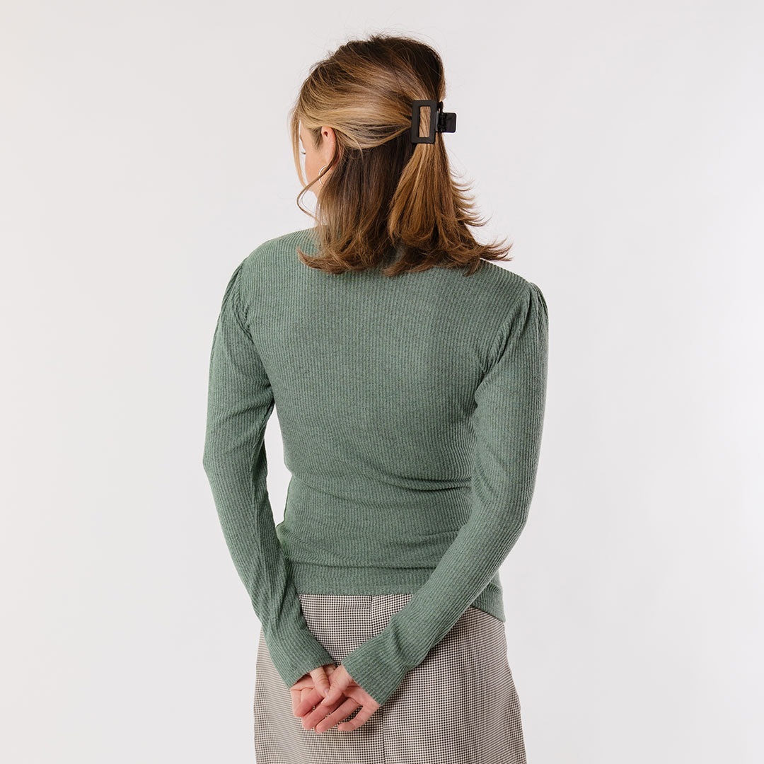 Sydney Turtleneck, Dusty Green - Albion Fit