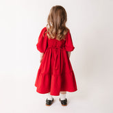 Mini Middleton Dress, Crimson