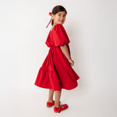 Mini Middleton Dress, Crimson