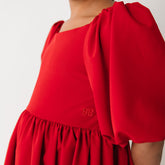 Mini Middleton Dress, Crimson