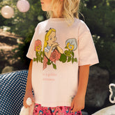 Mini Disney Alice Golden Afternoon Perfect Tee, Pink