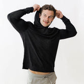 Men's Travel Hoodie, Black
