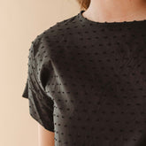 Boss Tee, Black Dot