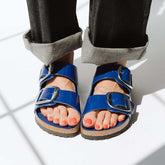 Birkenstock Arizona Big Buckle-High Shine Cobalt