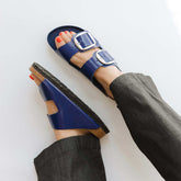 Birkenstock Arizona Big Buckle-High Shine Cobalt