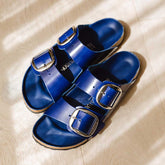 Birkenstock Arizona Big Buckle-High Shine Cobalt