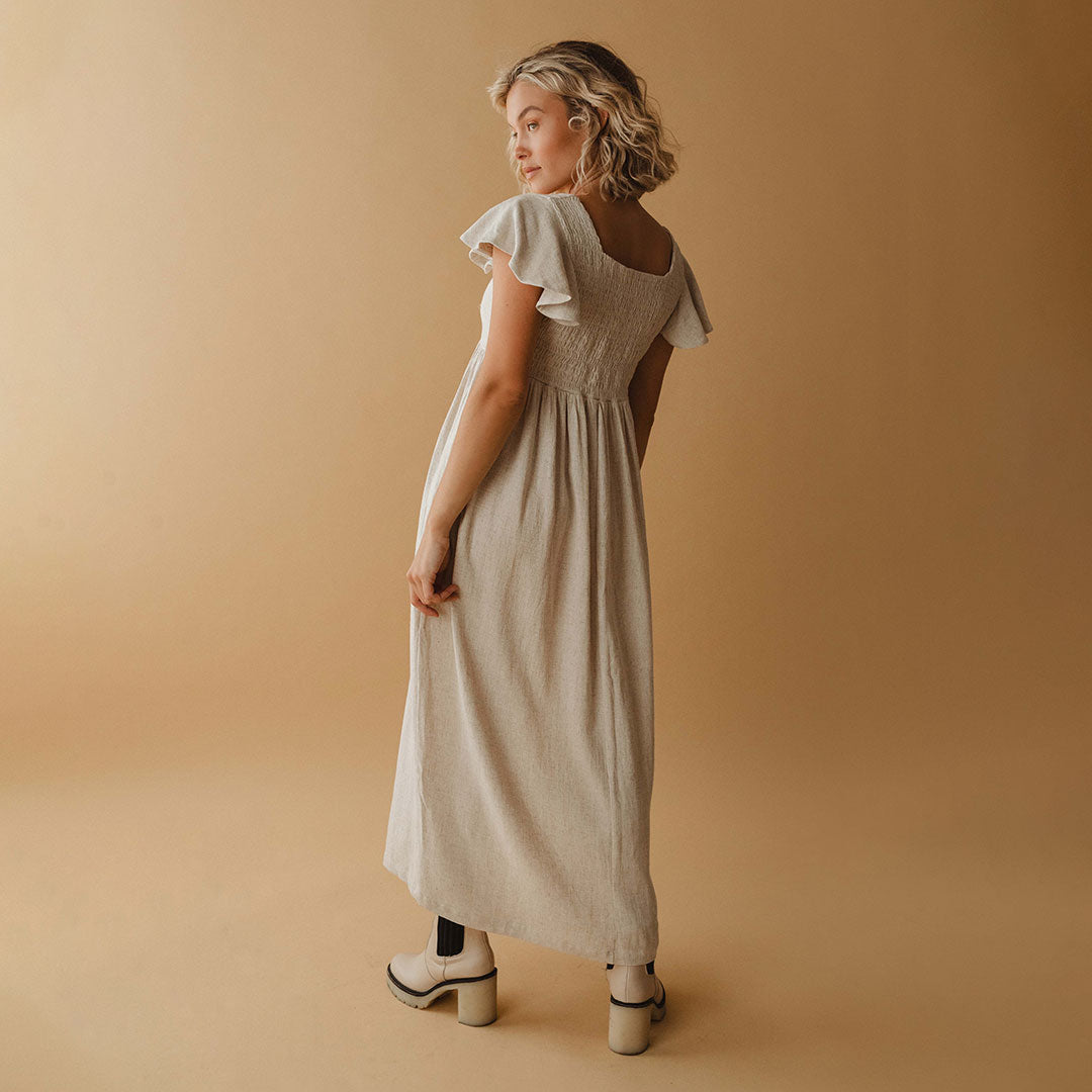 Hailey Maxi Dress, Natural Hailey Maxi Dress, Natural