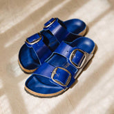 Birkenstock Arizona Big Buckle-High Shine Cobalt