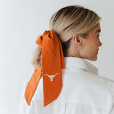 Texas Bow Scrunchie, Burnt Orange