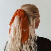 Texas Bow Scrunchie, Burnt Orange