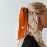 Texas Bow Scrunchie, Burnt Orange