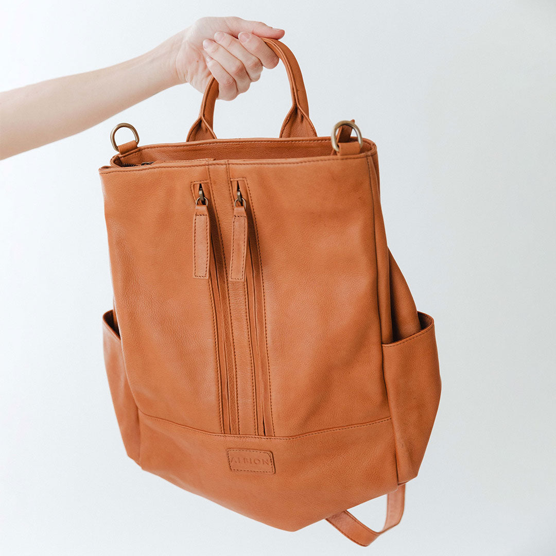 Albion leather best sale shoulder bag