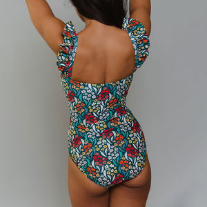 The Mimi One-Piece, Costa Floral