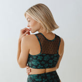 Maria Crop Top, Sea Petal