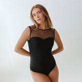 The Maria One-Piece, Black Dot