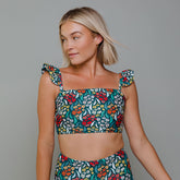 Costa Floral Bella Crop Top