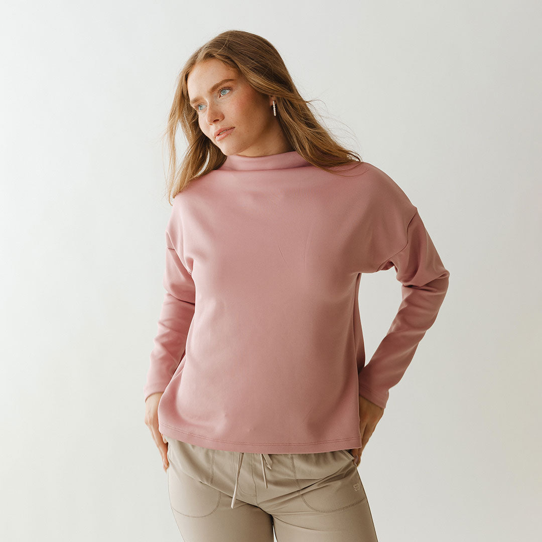 Pullover mauve outlet