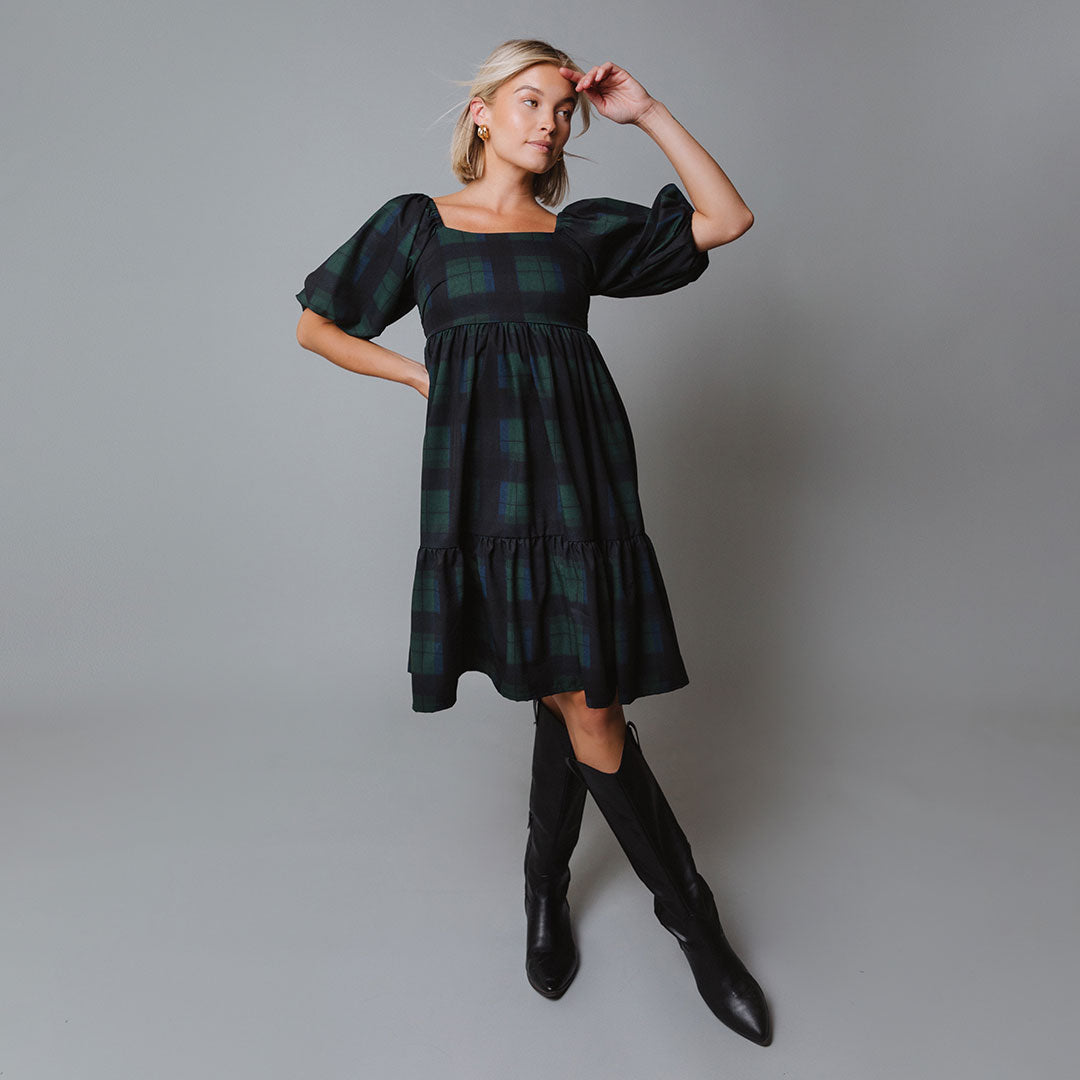 Middleton Dress, Mistletoe Middleton Dress, Mistletoe