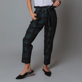 Mistletoe Bow Belt Capri