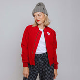 Utah Bomber Jacket, Crimson