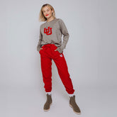 Utah Taupe Neo Sweatshirt U of U