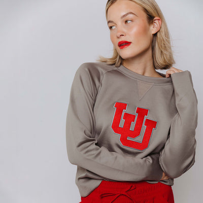 Utah Taupe Neo Sweatshirt U of U